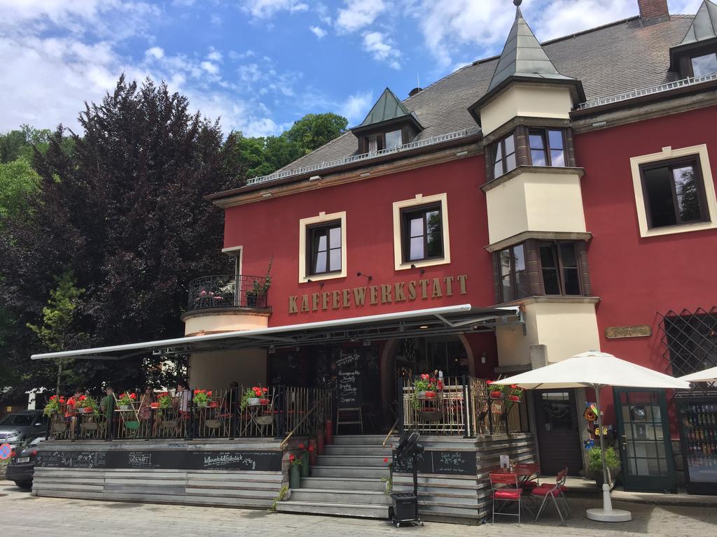 Ferienwohnung Kaffeewerkstatt Saint Wolfgang Exteriör bild